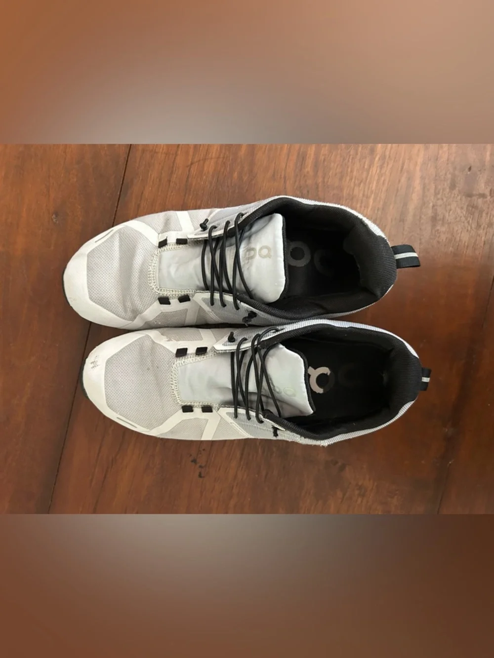 On Running Cloud 5 White waterproof Runner Sneakers Size10 - Picture 8 of 13